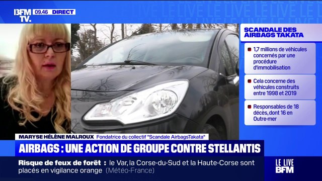 Ces véhicules sont des bombes à retardement : une action de groupe est lancée contre Stellantis suite au scandale des airbags Takata