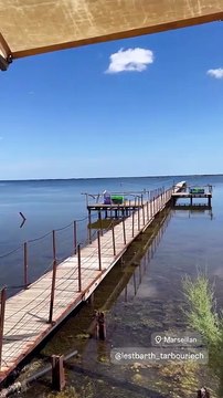 Laeticia Hallyday à Marseillan avec Mamie Rock Laeticia Hallyday - Instagram