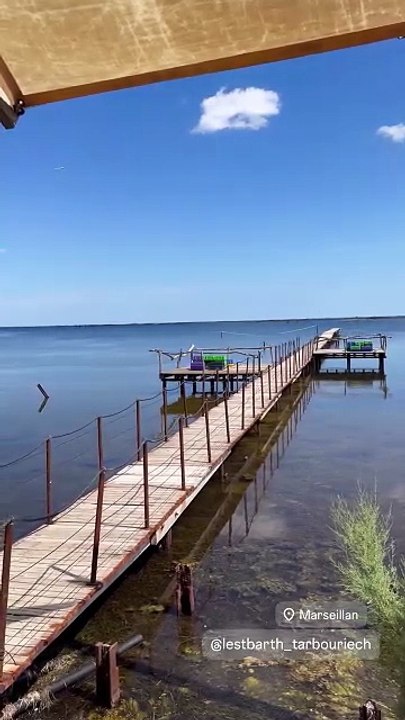 Laeticia Hallyday à Marseillan avec Mamie Rock Laeticia Hallyday - Instagram