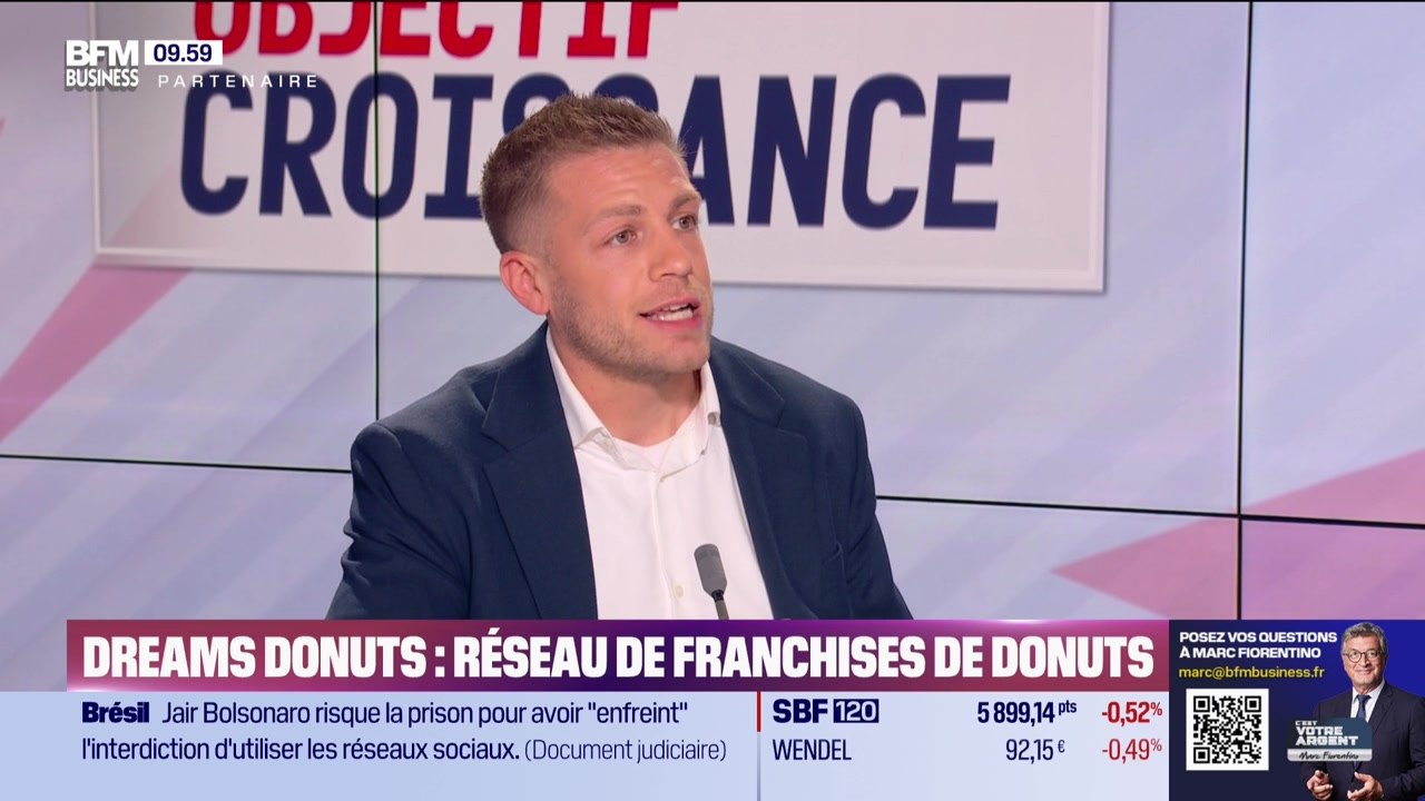 Manu Pezouvanis (Dreams Donuts) : Dreams Donuts, réseau de franchises de donuts - 22/07