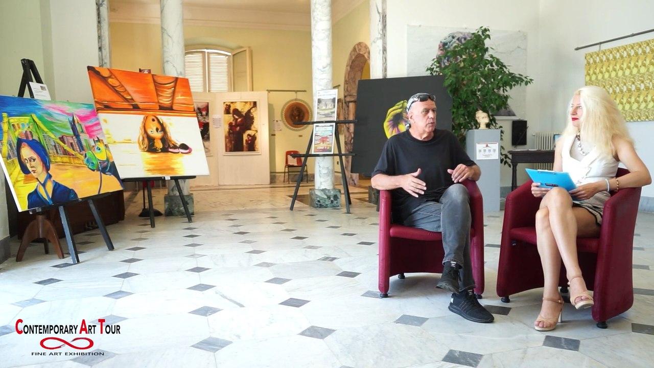 Marina di #Massa - Villa Cuturi - Intervista del Contemporary Art Tour