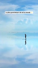 On a trouvé le plus grand désert de sel au monde ✨