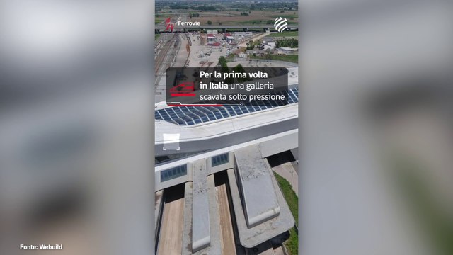 Webuild, completata Galleria Casalnuovo sulla Linea AV/AC Napoli-Bari