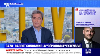 Gaza : Barrot condamne une "déplorable" offensive - 22/07