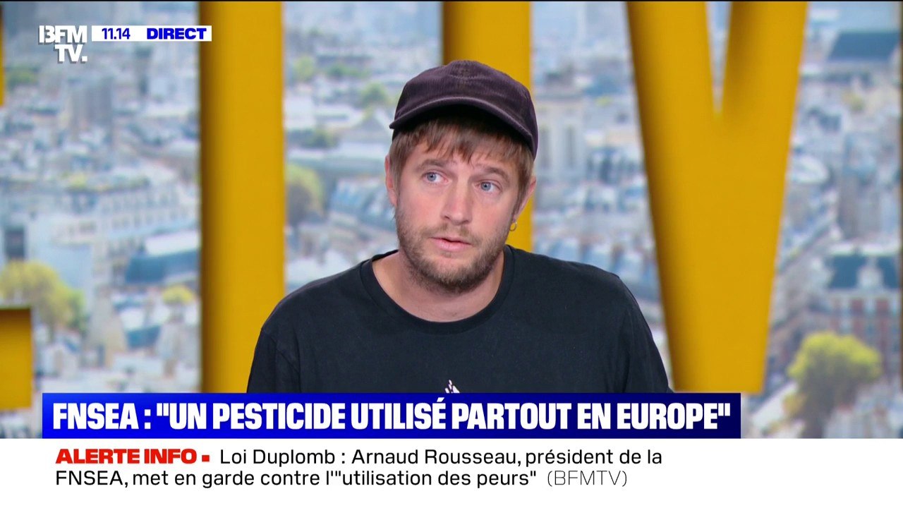 "Il faut que cette mobilisation se transforme pour impulser un rapport de force": Thomas Gibert (Confédération paysanne) réagit à la pétition contre la loi Duplomb