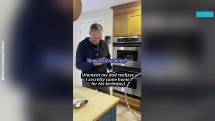 Dad’s Birthday Surprise Turns Into Heartwarming Reunion