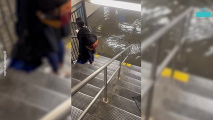 New York Station Floods