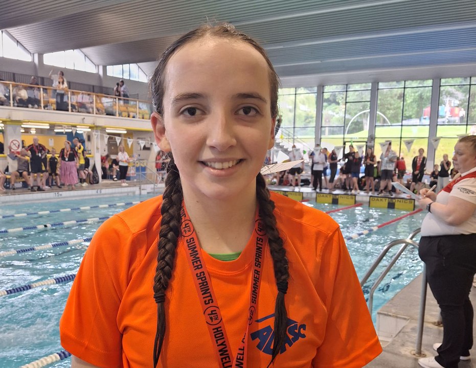 Aberystwyth and District Amateur Swimming Club at Holywell gala