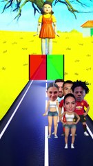Who will win squid game? Ronaldo vs Messi vs Speed vs Georgina vs Celine