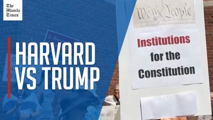 Harvard battles Trump administration in court over canceled funding
