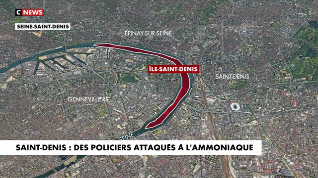 Trois policiers agressés à Saint-Denis, dans la banlieue parisienne - Une mère de famille a jeté de l’ammoniac sur le visage d’un d’entre eux