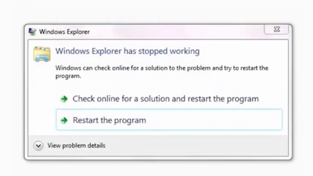 Fix “Windows Explorer has stopped working” Error in Windows 7 / 8 / 10 / 11 – 5 Easy Methods ✅