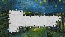 You Won’t Believe How Relaxing This Van Gogh Puzzle Is | Starry Night Over the Rhône ASMR