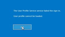 Fix "The User Profile Service Failed the Sign-in" Error | User Profile Cannot Be Loaded – Windows 11/10/8/7 ✅