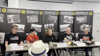 Orgreave Truth and Justice Campaigners share thoughts after inquiry announced