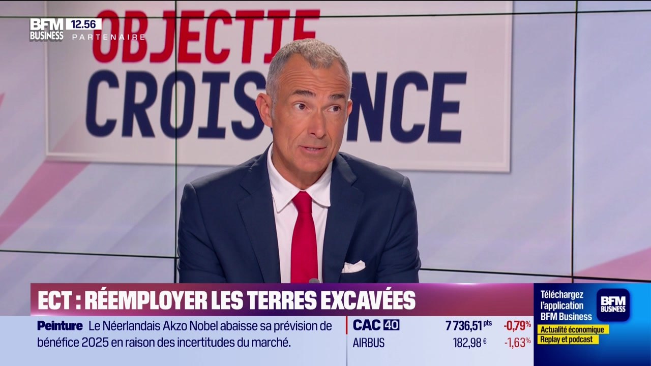 Laurent Mogno (ECT): ECT, réemployer les terres excavées - 22/07