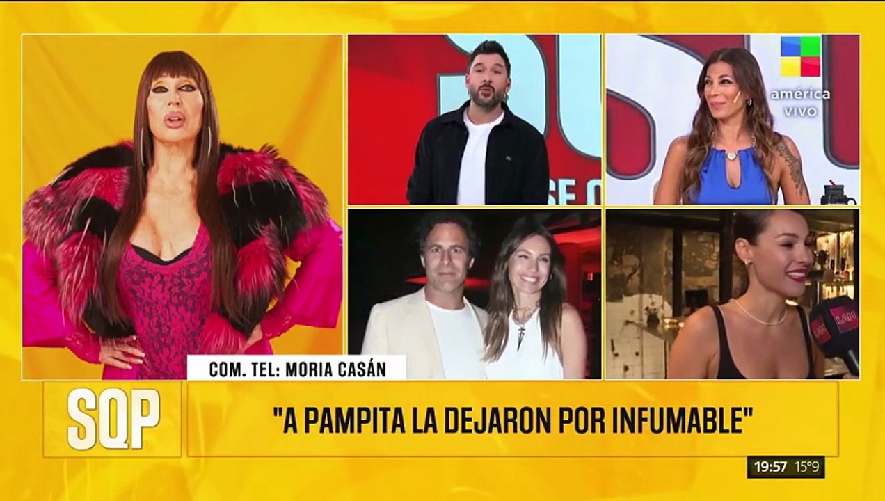 Moria Casán liquidó sin piedad a Pampita tras separarse de Martín Pepa: "Tiene brotes"