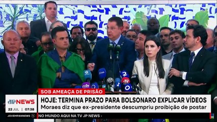 Moraes dá 24h para Bolsonaro explicar uso de redes sociais; Deysi e Trindade comentam