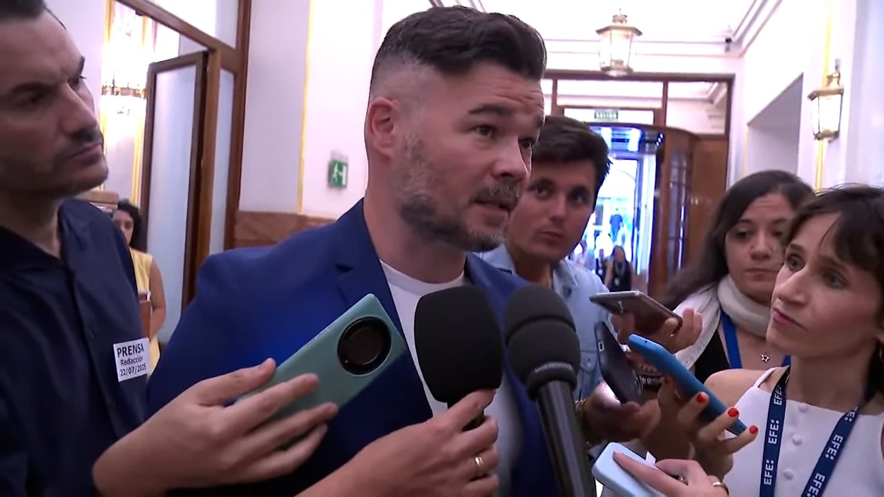 Rufián aboga por que "ahora le toca unirse a las izquierdas soberanistas, independentistas, autodeterministas, federalistas y confederalistas"