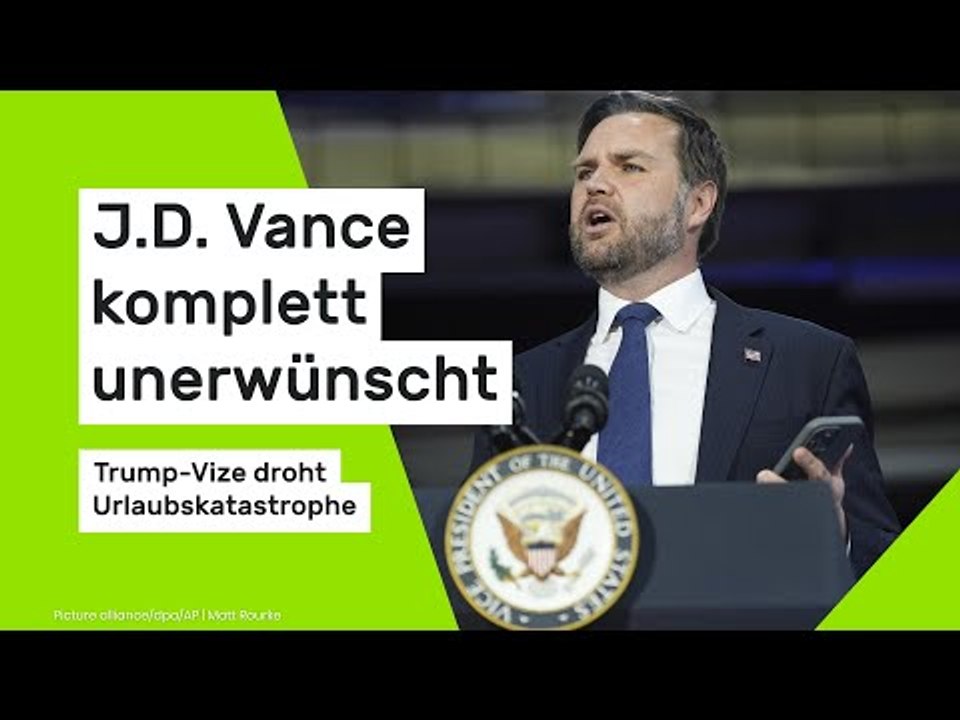 J.D. Vance komplett unerwünscht: Trump-Vize droht Urlaubskatastrophe