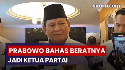 Prabowo Bahas Beratnya Jadi Ketua Partai di Kongres PSI: Ngutang, Nggak Menang