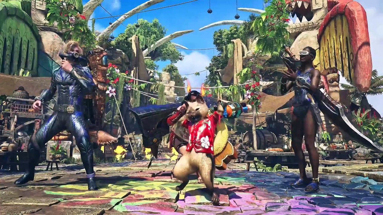 Fest der Eintracht: Feuerfest - Trailer zeigt sommerliches Event in Monster Hunter Wilds