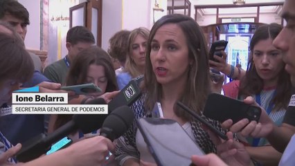 Belarra: "Los votos de Podemos no están para beneficiar al oligopolio eléctrico"