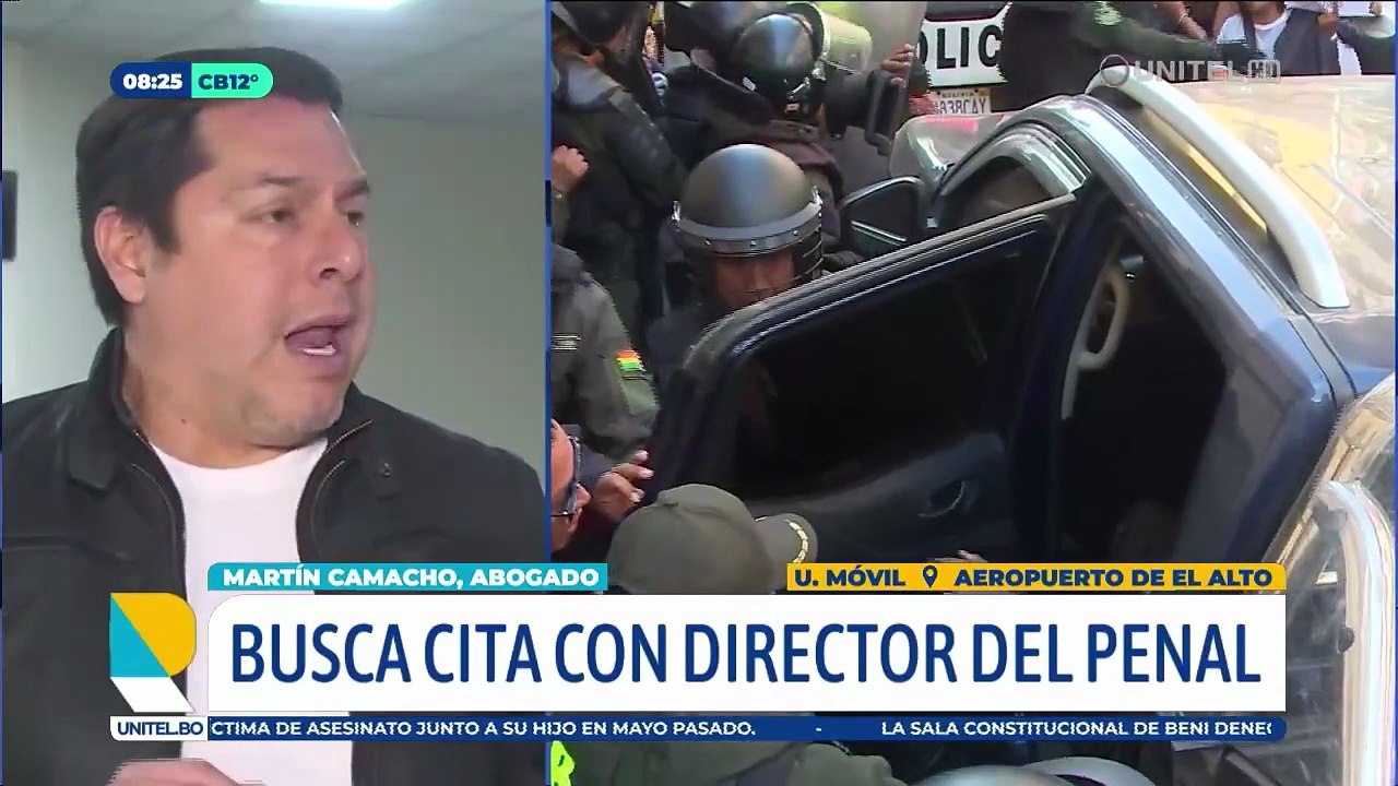 Abogado busca cita con el director de Chonchocoro para conocer si se trasladará a Camacho