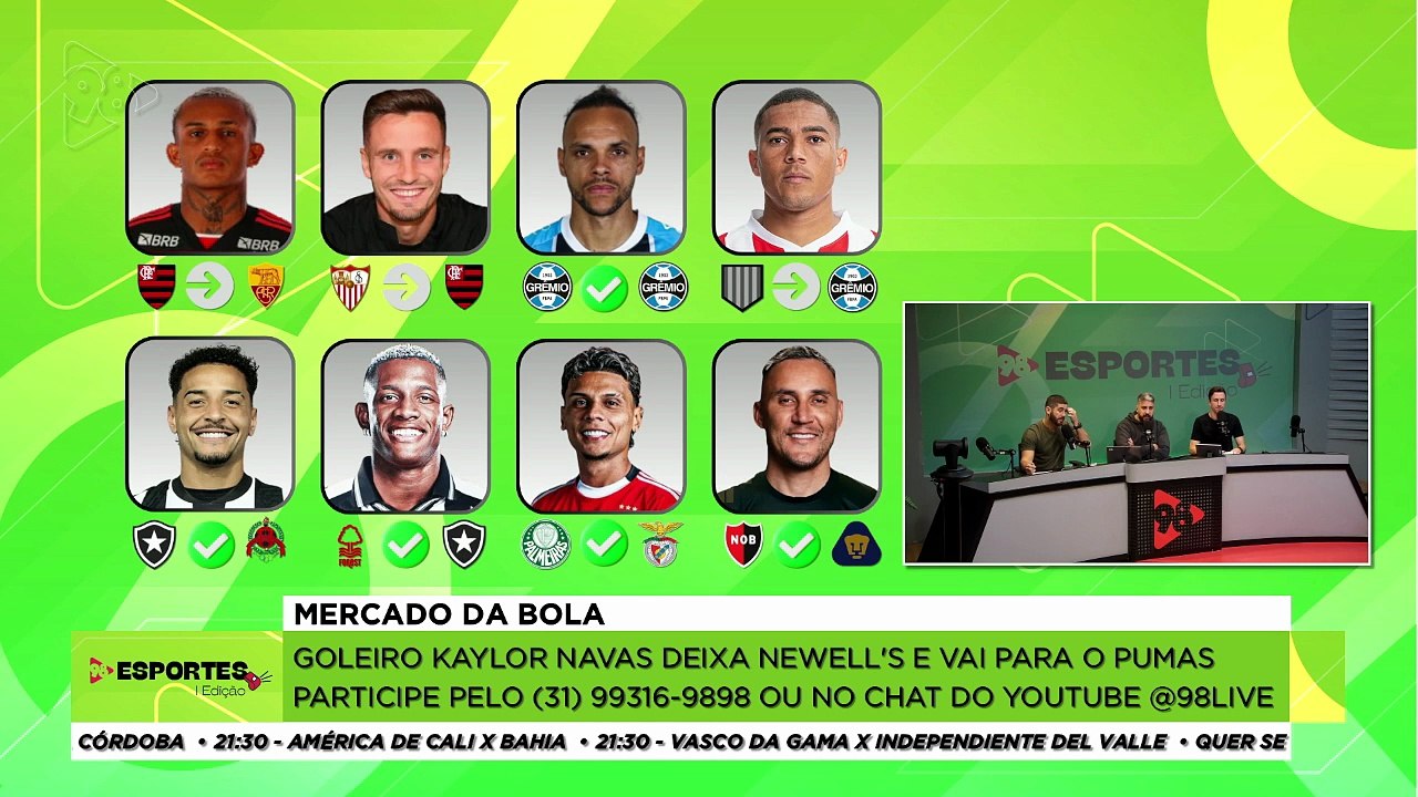 98 Esportes - 1ª Edição 22/07/2025