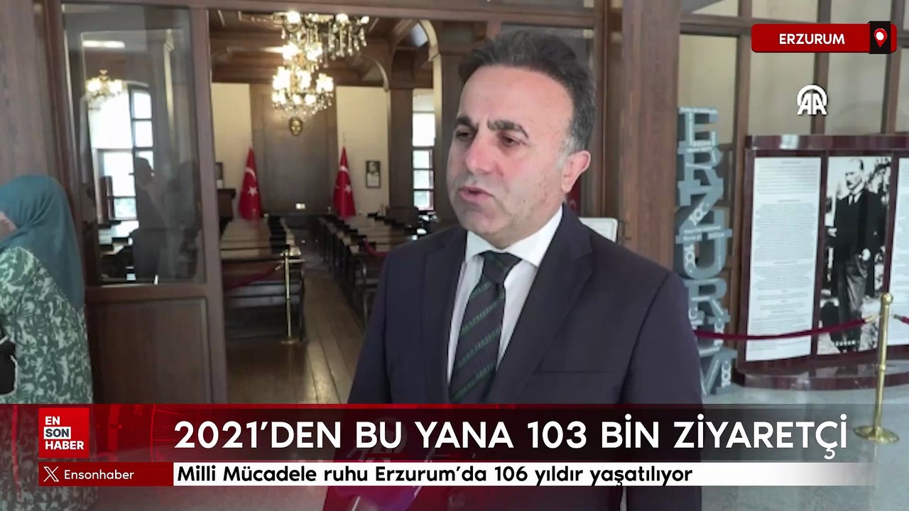 Milli Mücadele ruhu Erzurum’da 106 yıldır yaşatılıyor