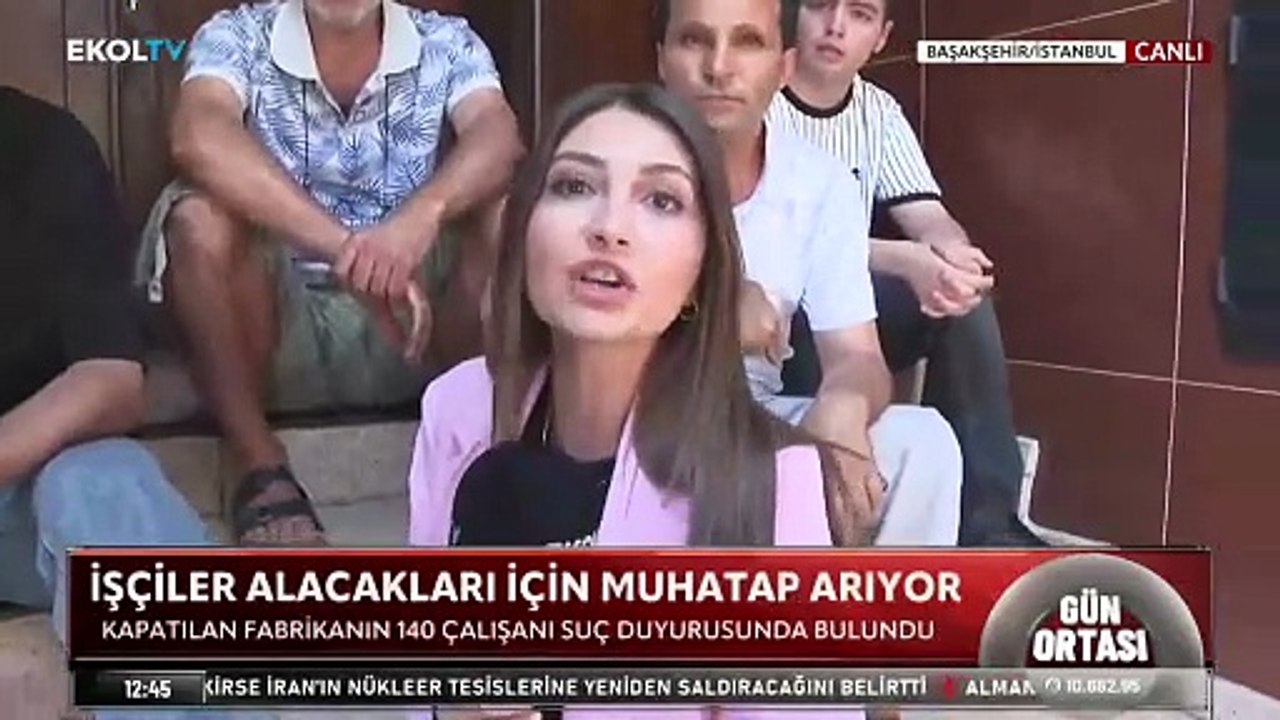 İşçileri senelik izne çıkartan patron kaçtı! İşçiler haklarını arıyor