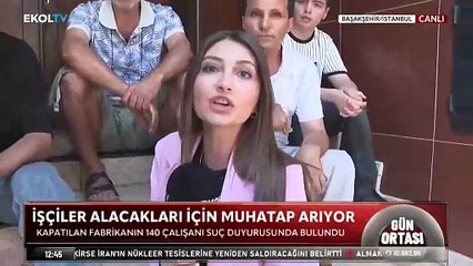 İşçileri senelik izne çıkartan patron kaçtı! İşçiler haklarını arıyor