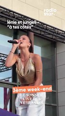 Lénie et Jungeli interprète “à tes côtés” sur la scène des Sunset Live des Terrasses