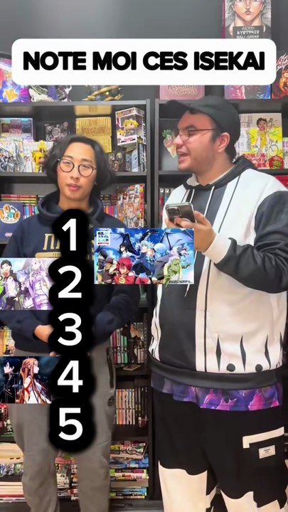 Classe-moi ces 5 isekai