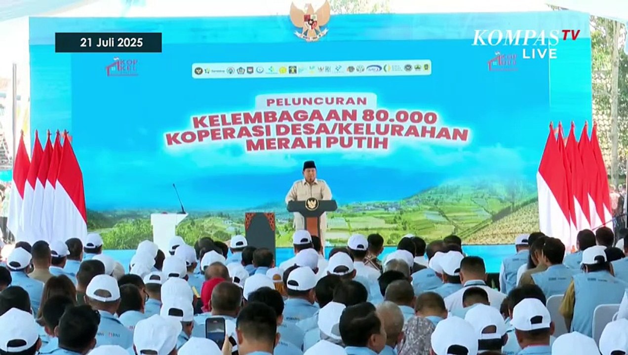 Tawa Presiden Prabowo Wanti-Wanti Panglima TNI, Peragakan Ketua Koperasi Gemetar saat Dipanggil