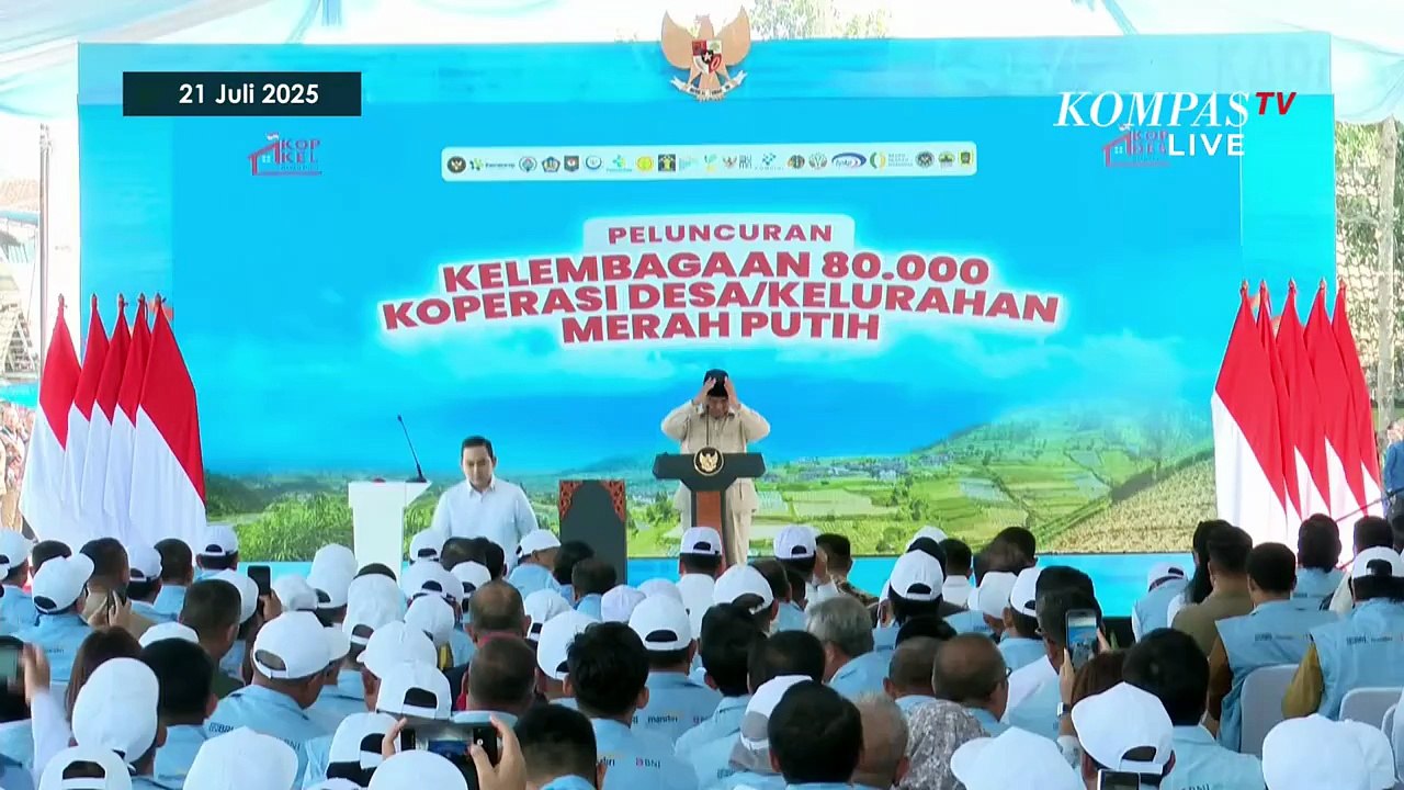 Riuh! Presiden Prabowo Sapa Titiek Soeharto saat Luncurkan Koperasi Desa Merah Putih: Ada Apa Nih?