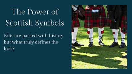 🎥 What’s More Iconic – Tartan or the Sporran?