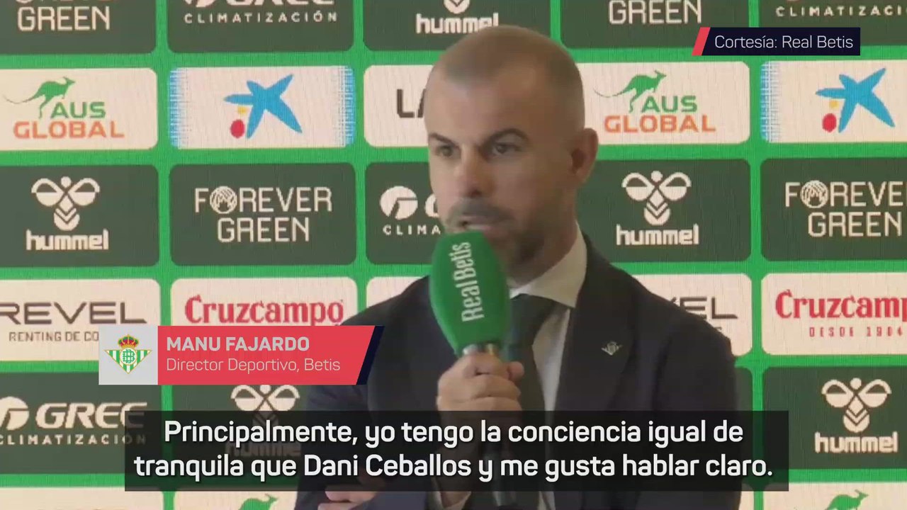 El Betis sobre fichar a Ceballos: "Ya tuvo su oportunidad"