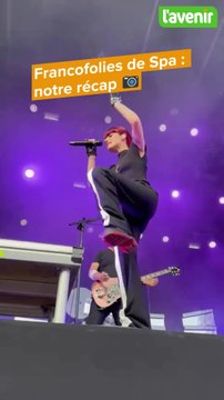 Francofolies de Spa 2025 : notre récap en images