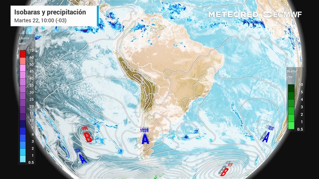 El próximo frente frío esta semana traerá mayores impactos en Argentina: esto es lo que espera cada región