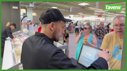 Sucré salé, une nouvelle glacerie artisanale à l'Intermarché de Hannut