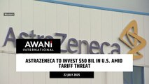 AstraZeneca to invest $50 bil in U.S. amid tariff threat
