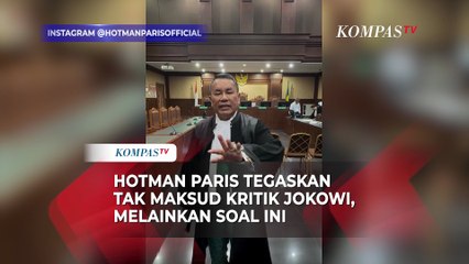Hotman Paris Tegaskan Tak Maksud Kritik Jokowi, Melainkan Soal Ini