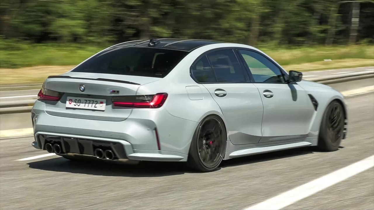 Cars leaving Nürburgring Tankstelle - LOUD C63 Coupe, 488 Pista, GT-R R35, RS6 C8, M4 F82, 765LT