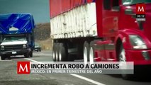Incrementa robo a transporte de carga; diez estados concentran el 84%