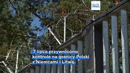 Ministrowie spraw wewnętrznych Polski i Niemiec wizytowali granicę polsko-białoruską