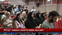 'Hanzala' Gazze'ye doğru yola çıktı