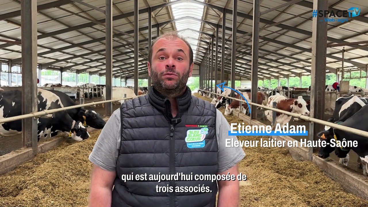 4,5 M de litres de lait avec 400 vaches laitières