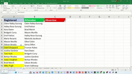 Compare two lists to find missing values using VLOOKUP in Excel - Excel Tips and Tricks