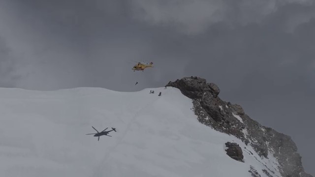 Alpinista recuperato sul Monte Rosa: l'intervento del soccorso alpino